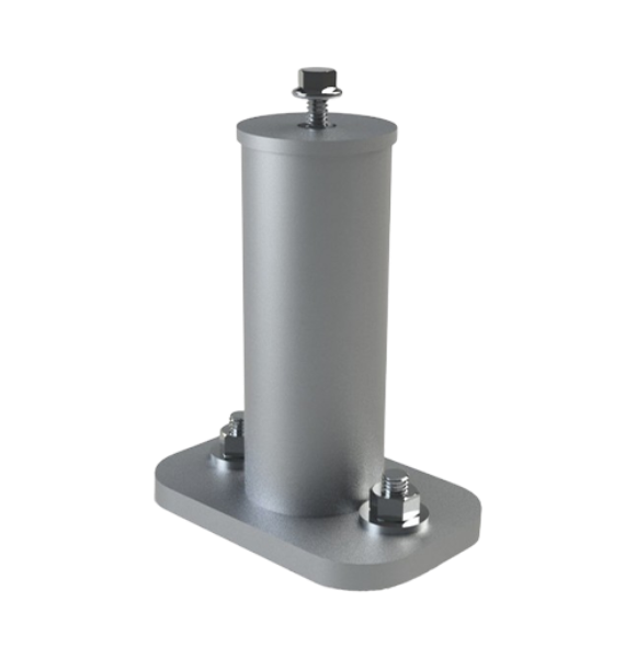 Unirac 7" 2-Piece Standoff - Mill Finish | Package of 24 Units