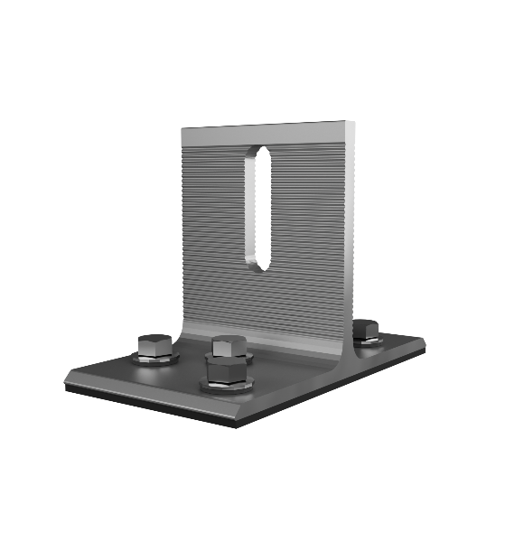 Unirac SolarMount 004BUTYLM Butyl Deck Mount Mill Finish
