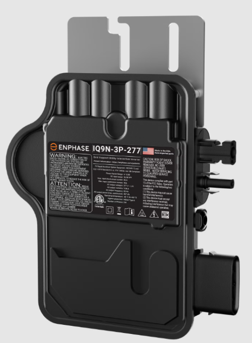 Enphase IQ9N-3P-277 microinverter, 427 VA peak power,