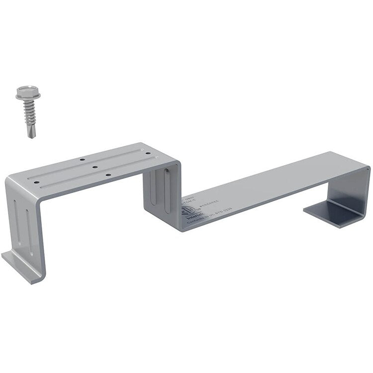 Tile Conduit Mount, Mill (Priced as each)