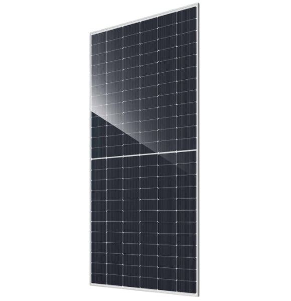 JA 595W D40 Series Bifacial, 144 half cell module: Silver Frame