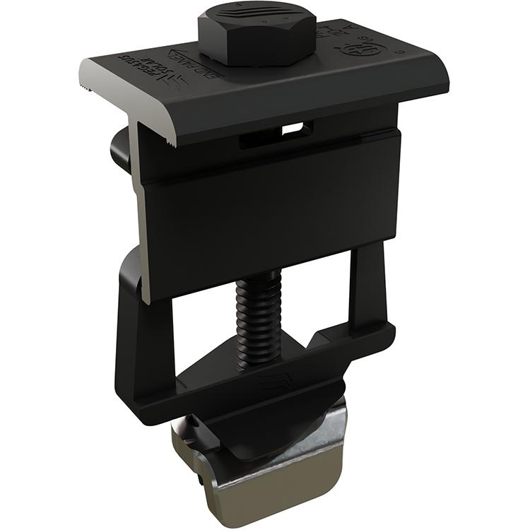 Pegasus - Multi-Clamp - Mid/End 30-40mm - Black Ano - USA (Priced as 1 pc) (Manufacturer package = 10 pcs; priced per piece. For best efficiency and order accuracy, order in multiples of 10)