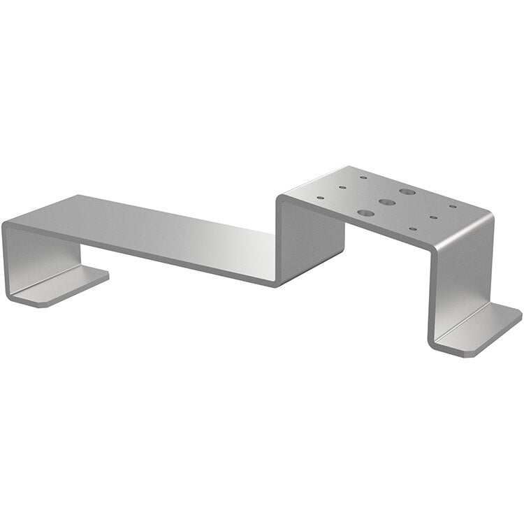 Tile Accessory Mount, Mill (Priced as 1 pc) (Manufacturer package = 6 pieces; priced per piece. For best efficiency and order accuracy, order in multiples of 6)