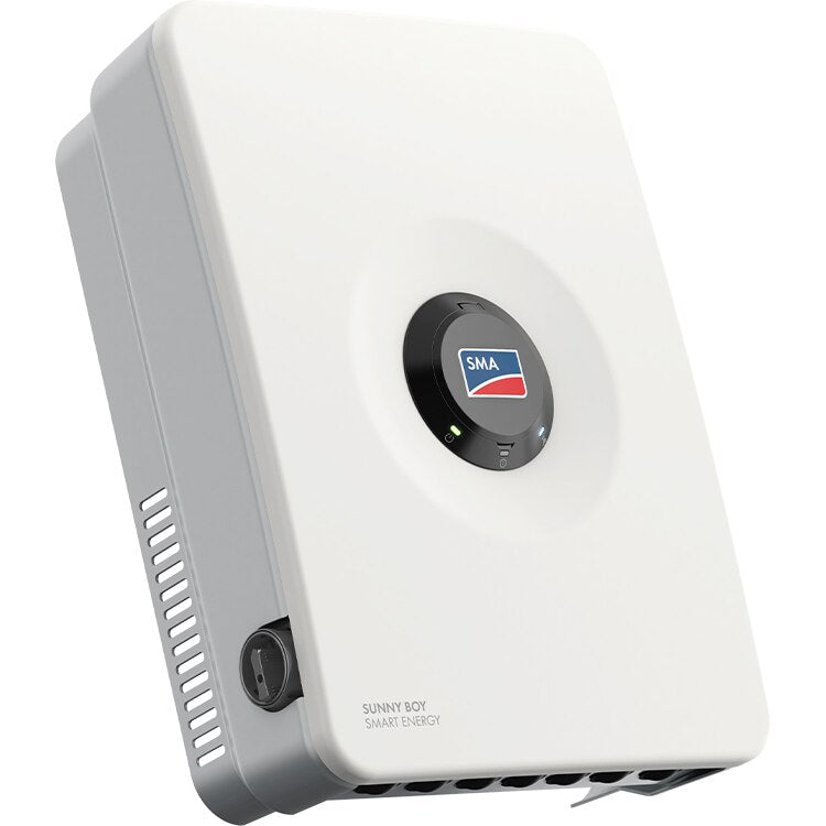 Sunny Boy Smart Energy 9.6-US Hybrid PV+storage grid-tie inverter, backup ready, DC disconnect, UL1741SB, 120/240/208Vac, SunSpec RSD, AFCI, 3 MPPT, 200% DC/AC, SMA ShadeFix, Smart Connected, WLAN, Made in Germany