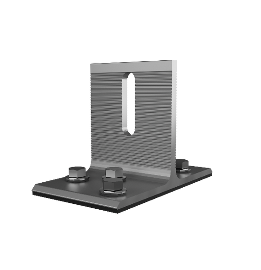 Unirac SolarMount 004BUTYLM Butyl Deck Mount Mill Finish