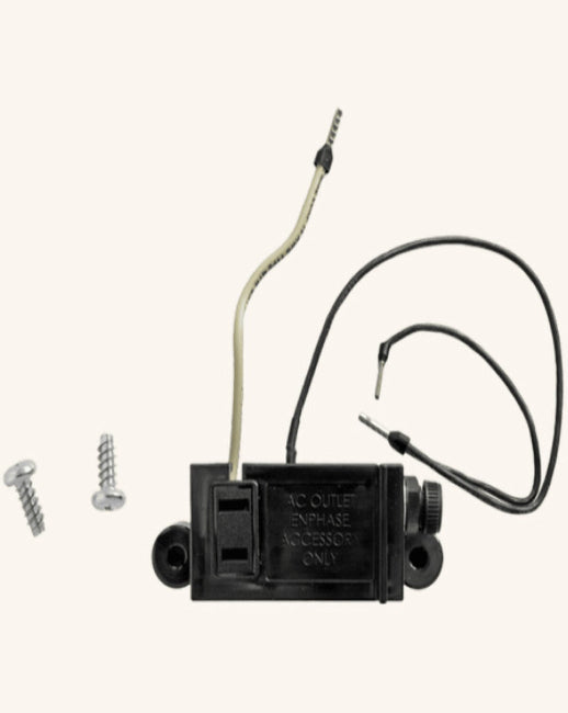 Enphase IQ Combiner 3 Accessory Receptacle.