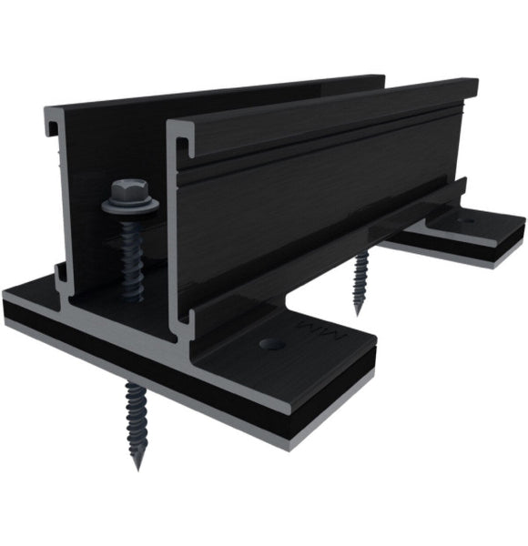 Ironridge RI SMART SLIDE BLK 6.75 (Priced as each)