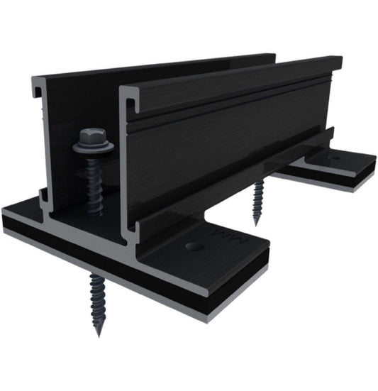 Ironridge RI SMART SLIDE BLK 6.75 (Priced as each)