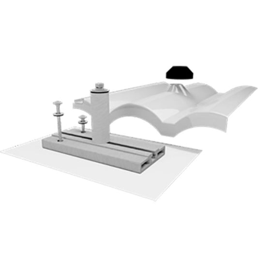 Quick Mount PV QMTR-BM-A-12 Tile Base Mount