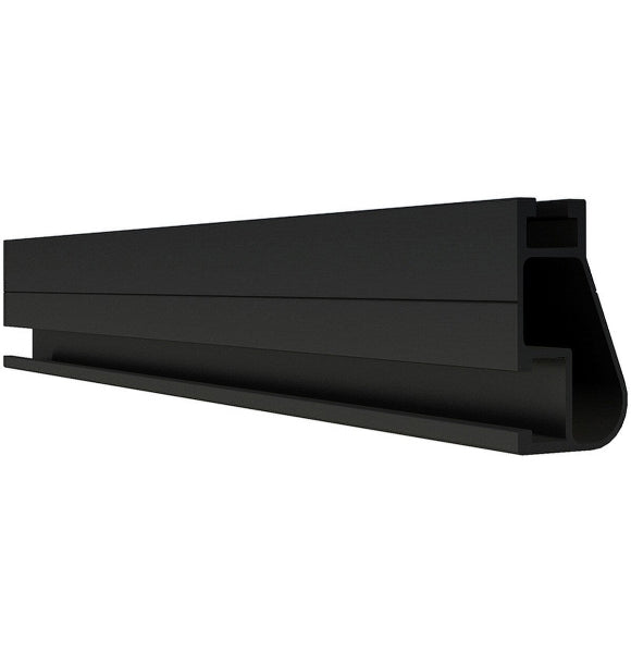 IronRidge XR-10-168B Rail, 14', Annodized Aluminum, Black, 6