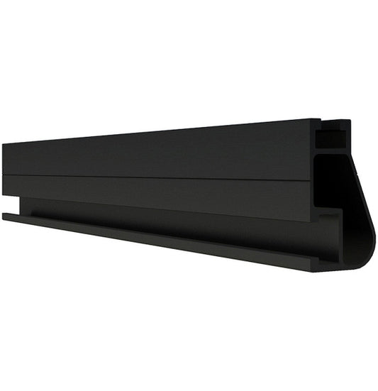 IronRidge XR-10-168B Rail, 14', Annodized Aluminum, Black, 6