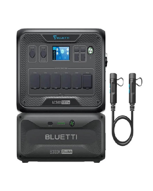 Bluetti AC500 HOME BATTERY BACKUP Power Station Combo.