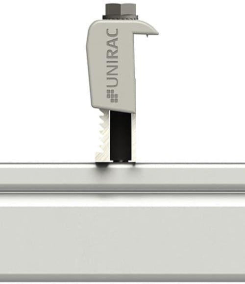 UNIRAC UNIVERSAL END CLAMP MILL Pack of 20.