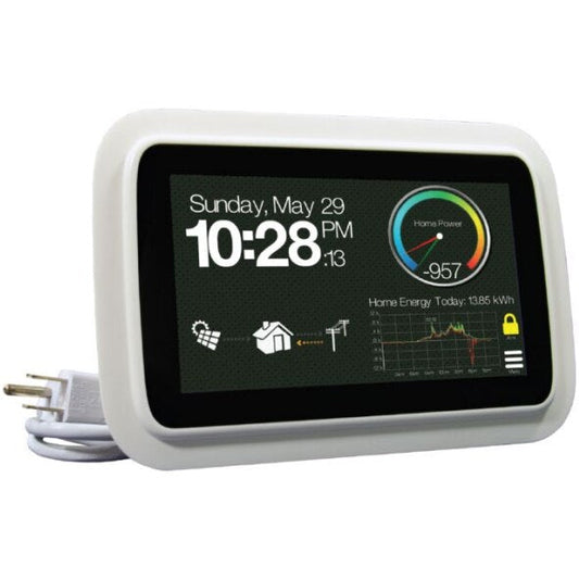 Chilicon Power Cortex Gateway, 7" touch screen display, WiFi or Ethernet, production and consumption monitoring