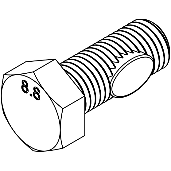 Hex Head Set Screw for Ground Screws (Priced as each)
