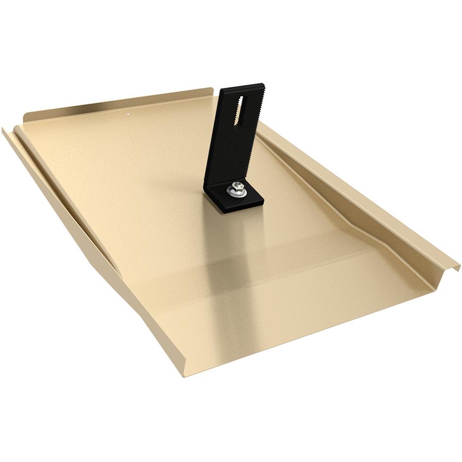 Tile Replacement Flashing Flat, Tan (Priced as each)