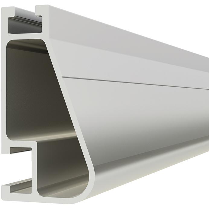 XR100, Rail 132" (11 Feet) Black (Priced as each)