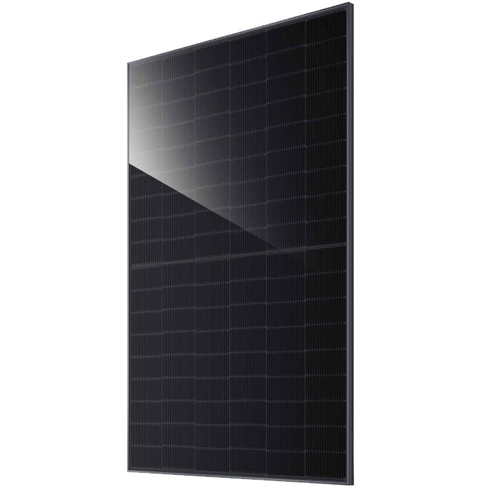 JA 440w D41 Series Bifacial Top Con 108 half cell module:16BB, Black Frame, Glass Backsheet, Genuine MC4 1500V connectors on 1200mm cables