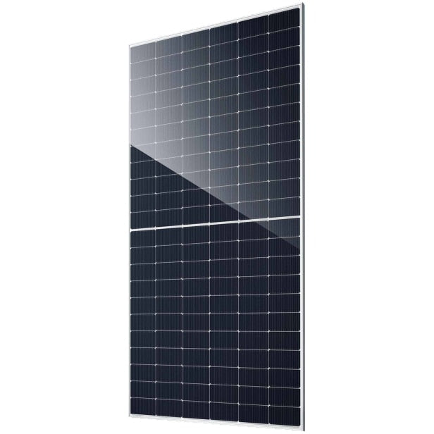 JA 620w D45 Series Bifacial, 132 half cell module: silver frame, Glass Backsheet, QC 4.10-351 / MC4 Connectors