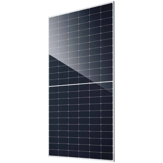 JA 620w D45 Series Bifacial, 132 half cell module: silver frame, Glass Backsheet, QC 4.10-351 / MC4 Connectors