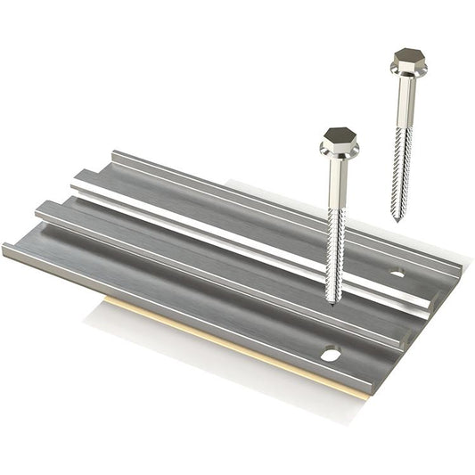 Pegasus Tile Scissor Mount Rafter Sled with Butyl (Priced as 1 pc) (Manufacturer package = 24 pieces; priced per piece. For best efficiency and order accuracy, order in multiples of 24)