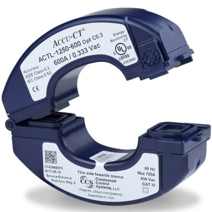 Current Transformer, 600A Kit of (3)