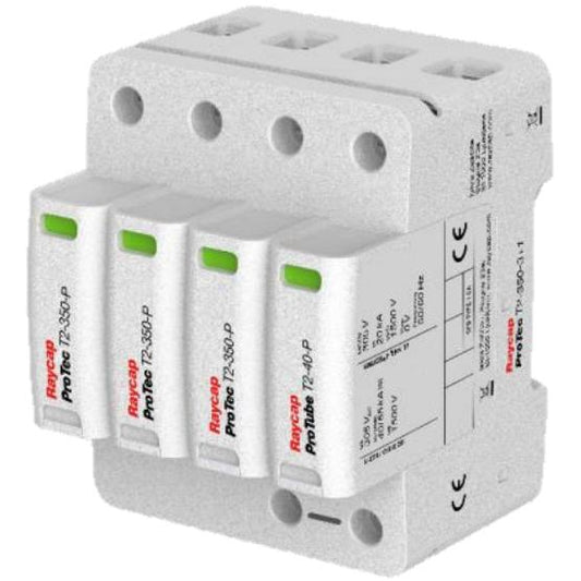 AC surge protection for Sunny Tripower CORE1-US - Type 1/2, 1 kit per Inverter (Kit comes in a box with 4 modules: L1/L2/L3/N)