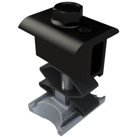 NXT UMOUNT COMBO CLAMP - DARK (Priced as 1 pc) (Manufacturer package = 20 clamps; priced per piece. For best efficiency and order accuracy, order in multiples of 20)