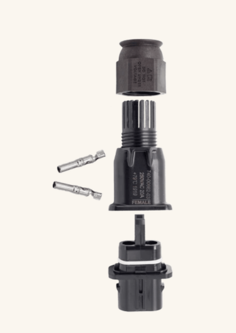 Enphase Female Field Wireable Connector - Q Cables.