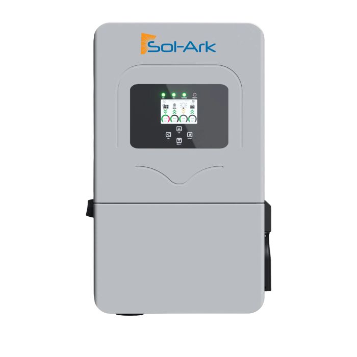 Sol-Ark 12KW Hybrid Solar Inverter Passthrough 3MPPT